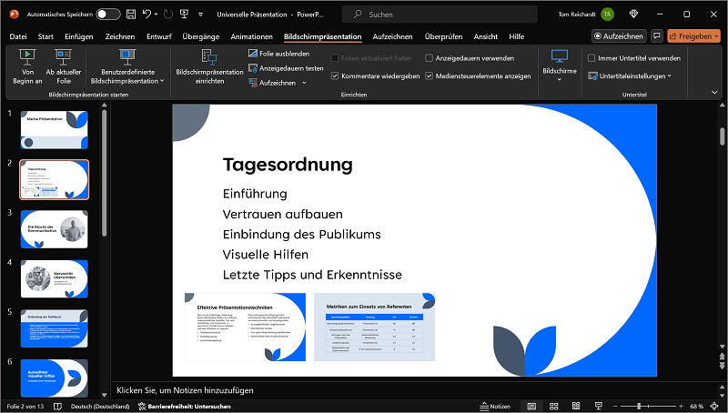 Folienzoom in PowerPoint einf&uuml;gen