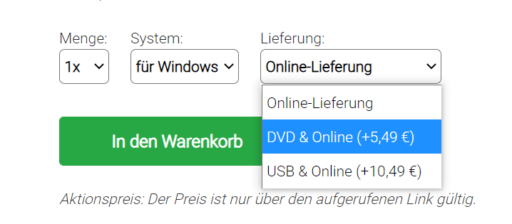 Office 2013 auf USB-Stick oder DVD kaufen