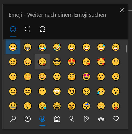 Emojis in Outlook per Tastenkombination (Shortcut) einf&uuml;gen