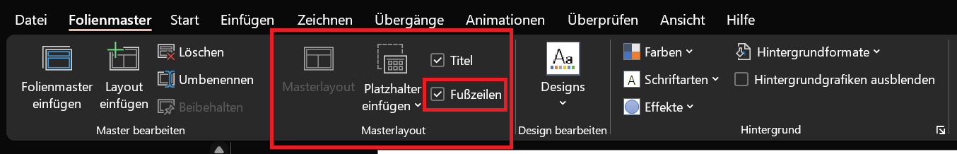 Die Fußzeile in PowerPoint lässt sich nicht ändern? Hier ist die Lösung!