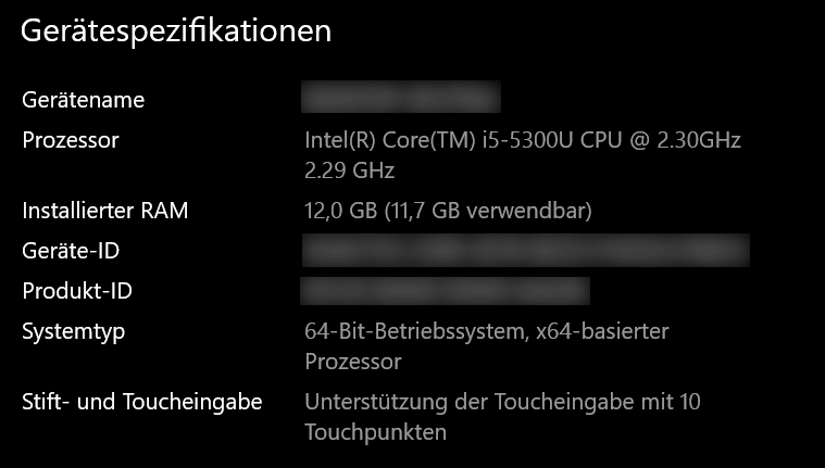Welche Bit-Version habe ich?