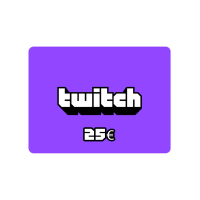 Twitch Guthaben 25€