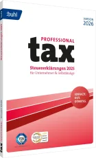 BUHL tax 2026 Professional für das Steuerjahr 2025