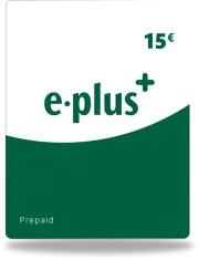 E-Plus Guthaben 15€