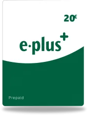 E-Plus Guthaben 20€
