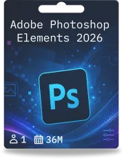 Adobe Photoshop Elements 2026 | 1 Benutzer | 3 Jahre
