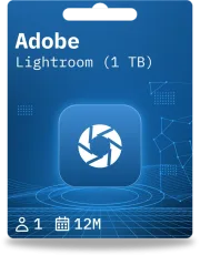 Adobe Lightroom (1 TB) | 1 Benutzer | 1 Jahr