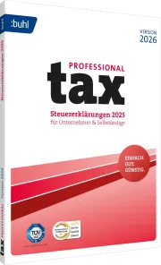 BUHL tax 2026 Professional für das Steuerjahr 2025