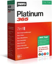 Nero Platinum 365 | 1 Gerät | 1 Jahr