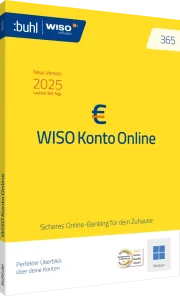 WISO Konto Online 365 (Version 2026) | 1 Jahr