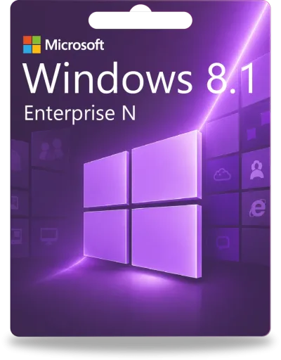 Microsoft Windows 8.1 Enterprise N 32/64 Bit