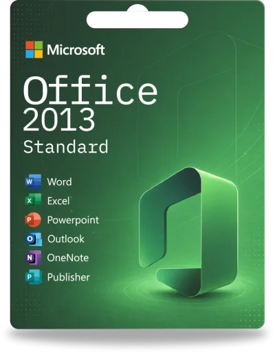 Microsoft Office 2013 Standard 32/64 Bit (Home & Business)