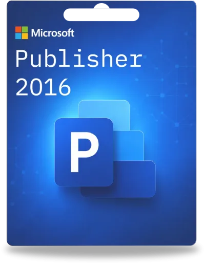 Microsoft Publisher 2016 32/64 Bit