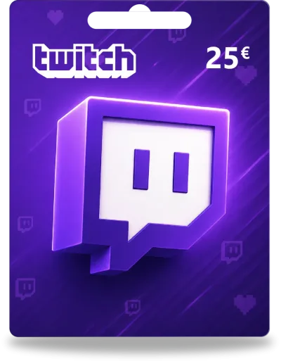 Twitch Guthaben 25€