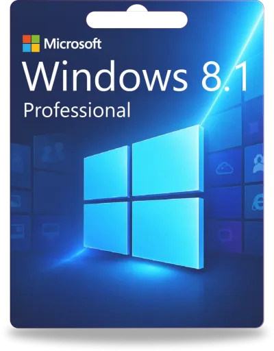 Microsoft Windows 8.1 Professional 32/64 Bit