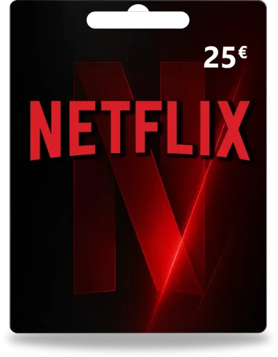 Netflix Guthaben 25€