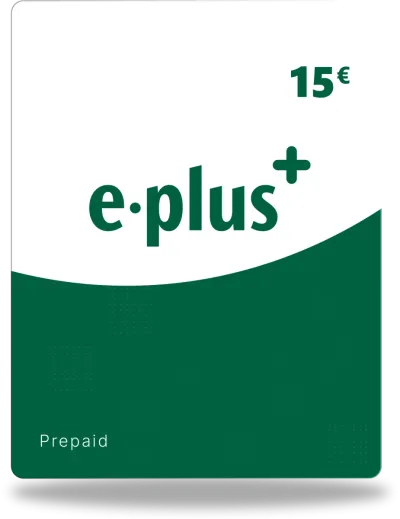 E-Plus Guthaben 15€