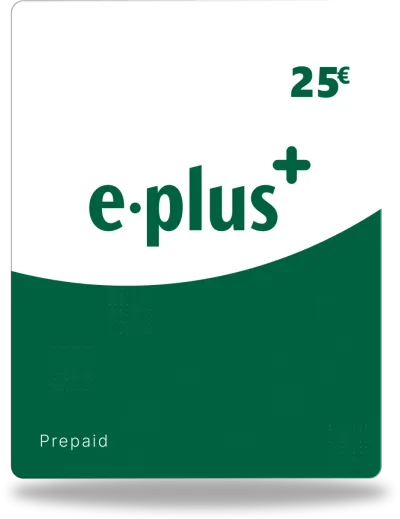 E-Plus Guthaben 25€