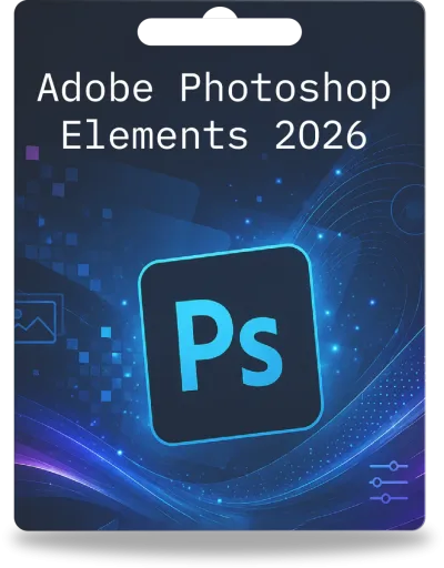 Adobe Photoshop Elements 2026 | 1 Benutzer | 3 Jahre