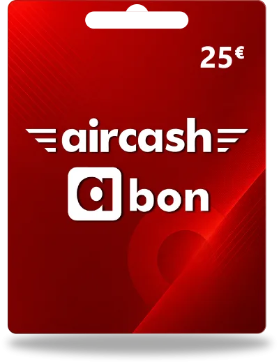 Aircash A-bon Guthaben 25€