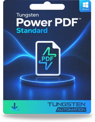 Tungsten Power PDF Standard 2025.3