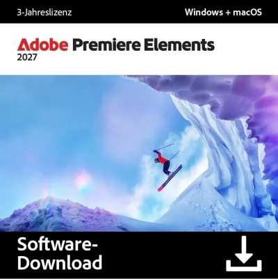 Adobe Premiere Elements 2027 | 1 Benutzer | 3 Jahre