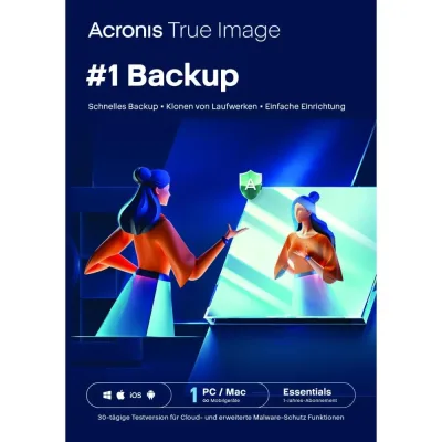 Acronis True Image Essentials | 1 Gerät | 1 Jahr