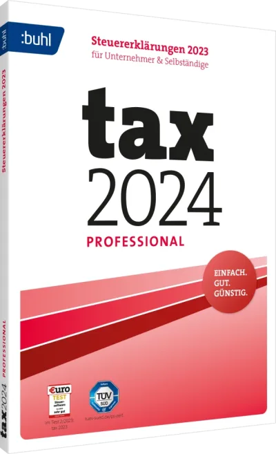 BUHL tax 2024 Professional für das Steuerjahr 2023