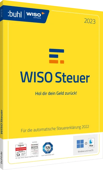 WISO Steuer 2023 für das Steuerjahr 2022