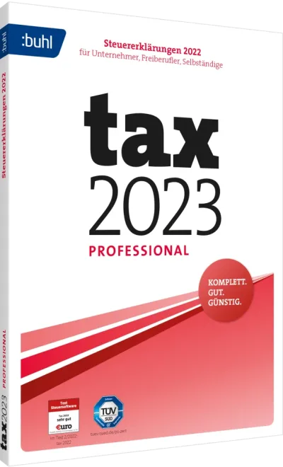 BUHL tax 2023 Professional für das Steuerjahr 2022
