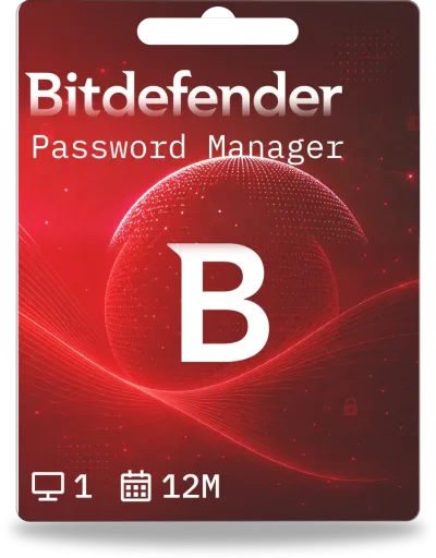 Bitdefender Password Manager | 1 Gerät | 1 Jahr
