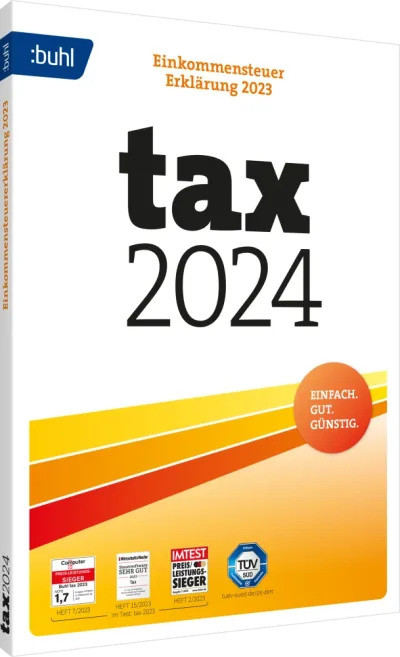BUHL tax 2024 für das Steuerjahr 2023