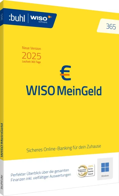 WISO Mein Geld 365 (Version 2026) | 1 Jahr