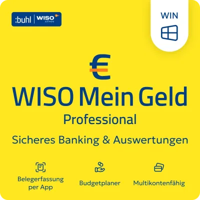 WISO Mein Geld Professional 365 (Version 2027) | 1 Jahr