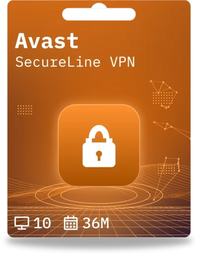 Avast SecureLine VPN | 10 Geräte | 3 Jahre