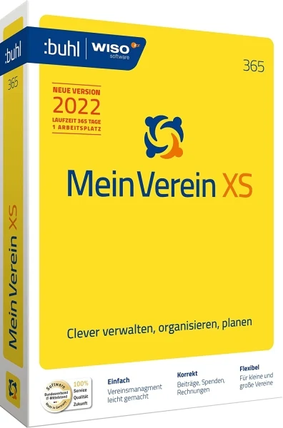 WISO MeinVerein XS 365 | 1 Jahr