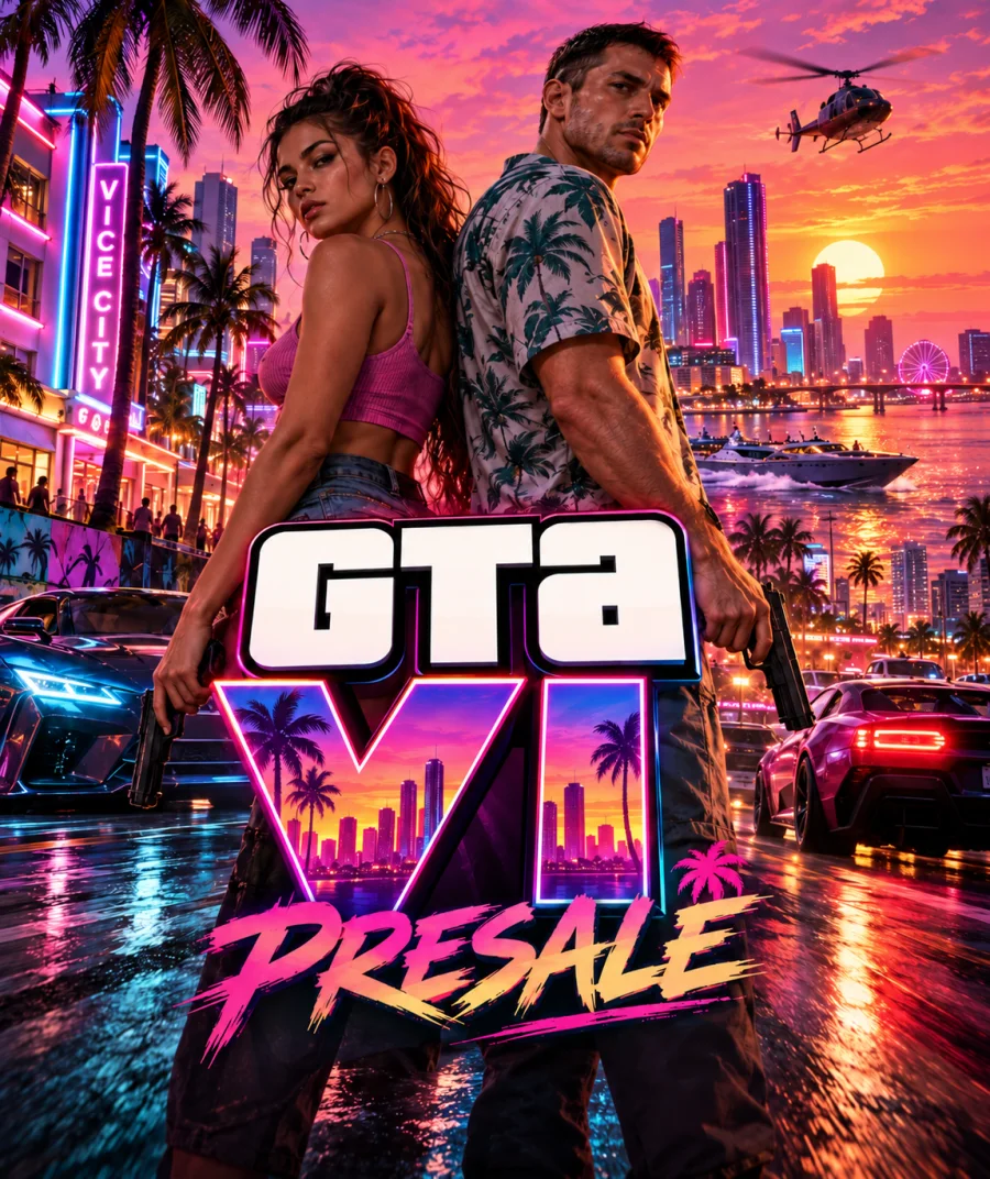 GTA VI Presale – Grand Theft Auto VI für PlayStation 5 und Xbox Series X|S vorbestellen